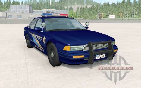 Gavril Grand Marshall Belasco Country Sheriff pour BeamNG Drive