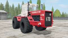 Kirovets K-710 couleur rouge vif pour Farming Simulator 2017