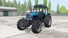 MTZ-1221 Biélorussie couleur bleu pour Farming Simulator 2017