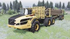 Volvo A40G v1.2 pour Spin Tires