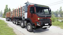 Volvo FMX 500 Day Cab 10x10 pour MudRunner