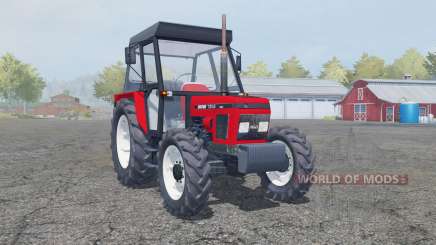 Zetor 7340 tractor red für Farming Simulator 2013