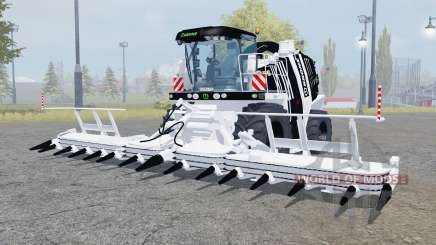Krone BiG X 1100 black and white pour Farming Simulator 2013