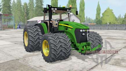 John Deere 7930 ƫwin roues pour Farming Simulator 2017