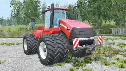 Case IH Steiger 620 double wheels pour Farming Simulator 2015
