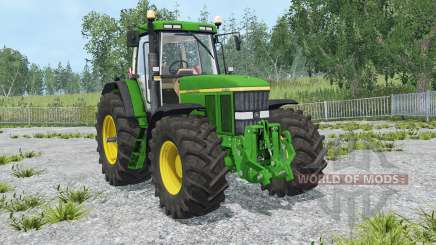 John Deere 7810 change wheels pour Farming Simulator 2015