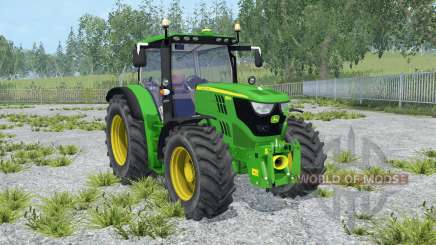 John Deere 6150R north texas green pour Farming Simulator 2015