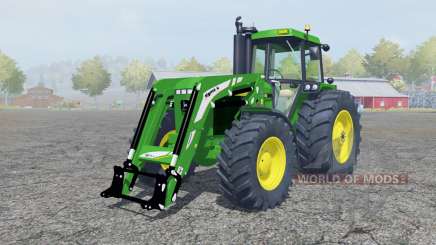 John Deere 4455 fronƫ chargeur pour Farming Simulator 2013