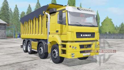 KamAZ-65201 mit dem trailer für Farming Simulator 2017