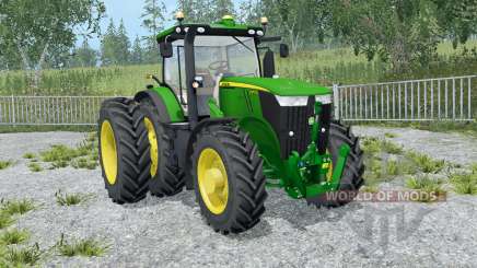 John Deere 7310R avant loadeᶉ pour Farming Simulator 2015