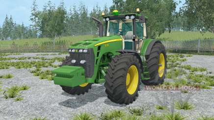 John Deere 8130 chateau green pour Farming Simulator 2015