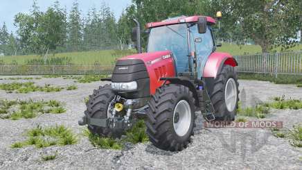 Case IH Puma 160 CVX real engine pour Farming Simulator 2015