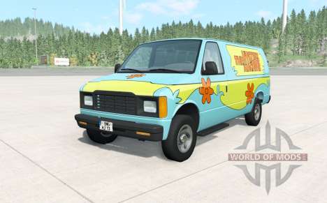 Gavril H-Series The Mystery Machine pour BeamNG Drive