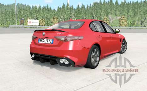 Alfa Romeo Giulia pour BeamNG Drive