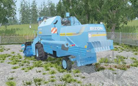 Bizon Rekord Z058 pour Farming Simulator 2015