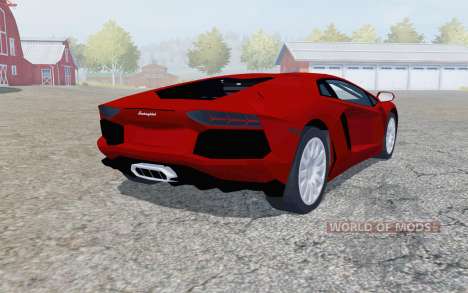 Lamborghini Aventador für Farming Simulator 2013