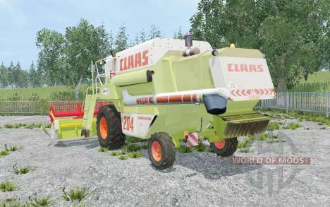 Claas Dominator 204 Mega pour Farming Simulator 2015