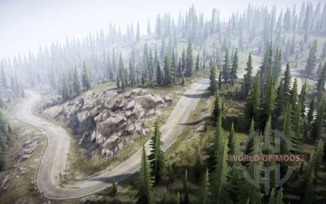 Montagnes rocheuses pour Spintires MudRunner