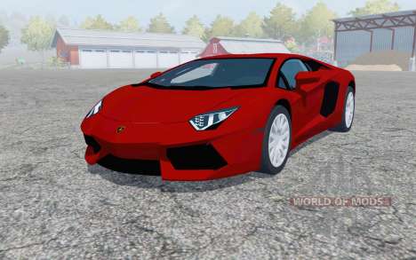 Lamborghini Aventador für Farming Simulator 2013