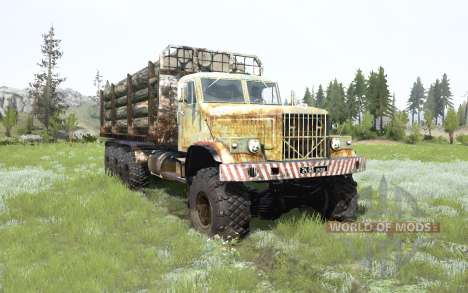 Le KrAZ-255B 8x8 pour Spintires MudRunner