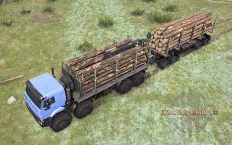 KamAZ-63501 Mustang pour Spintires MudRunner