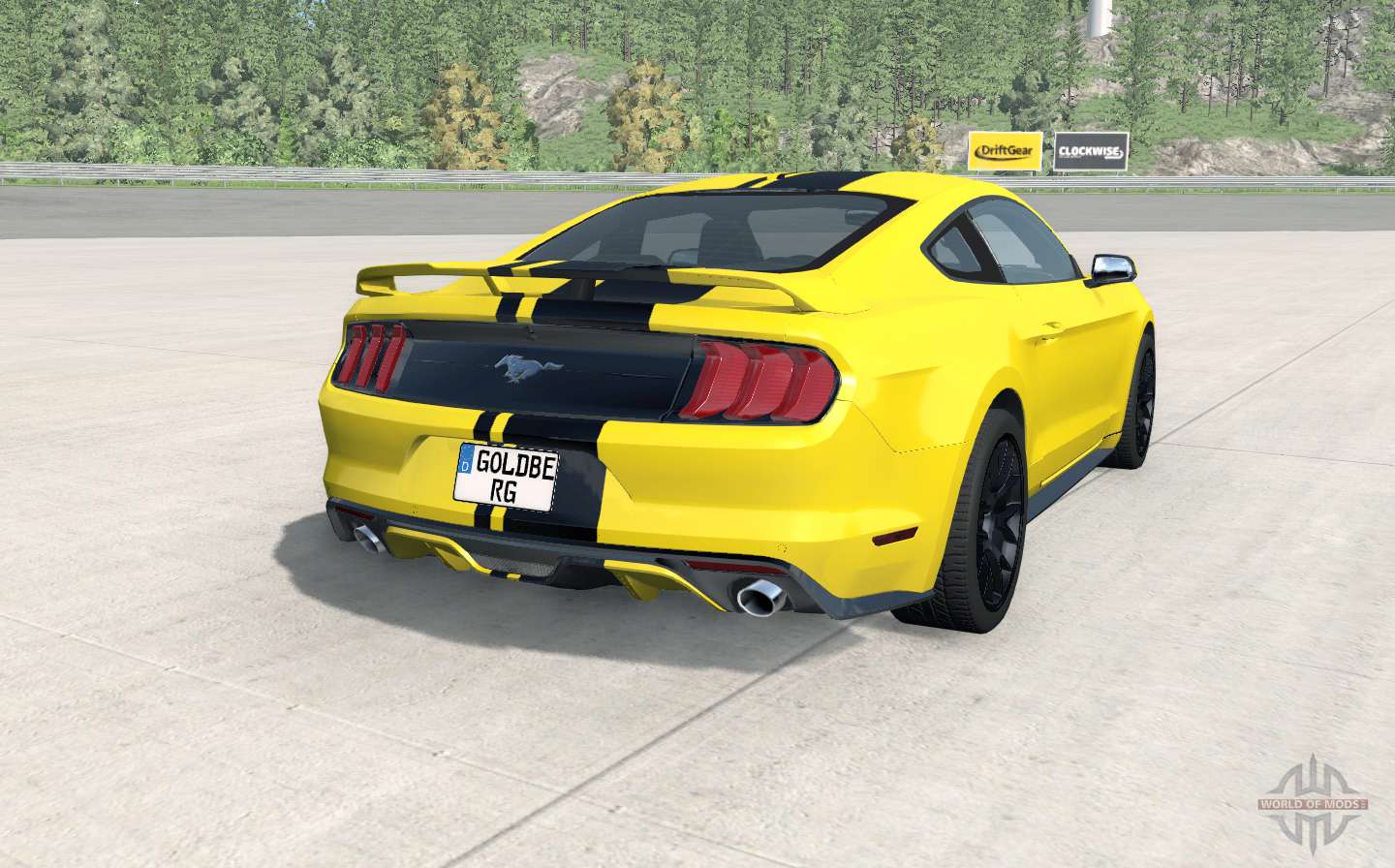 beamng ford mustang gt340r