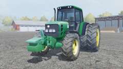 John Deere 6930 dual rear wheels pour Farming Simulator 2013