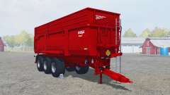 Krampe Big Body 900 S boston university red für Farming Simulator 2013