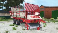 Krone Turbo 3500 alizarin crimson pour Farming Simulator 2015