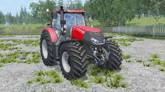 Case IH Optum 300 CVX twin wheels für Farming Simulator 2015