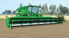 John Deere S690i pantone gᶉeen pour Farming Simulator 2015