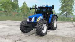 New Holland T5050 science blue pour Farming Simulator 2017