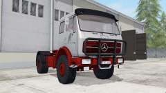 Mercedes-Benz NG 1632 with tipper trailer pour Farming Simulator 2017