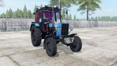 MTZ-82 Biélorussie couleur bleu pour Farming Simulator 2017
