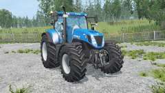 New Holland T7.270 new mirrors pour Farming Simulator 2015