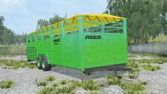 Joskin Betimax RDS 7500-2 pantone green pour Farming Simulator 2015