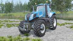 New Holland T8.320 real engine pour Farming Simulator 2015
