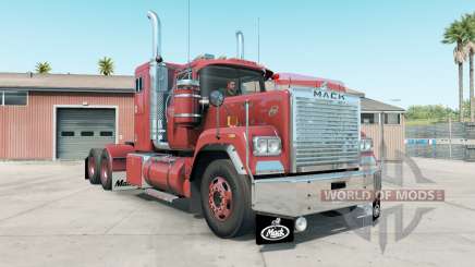 Mack Super-Liner light carmine pink pour American Truck Simulator