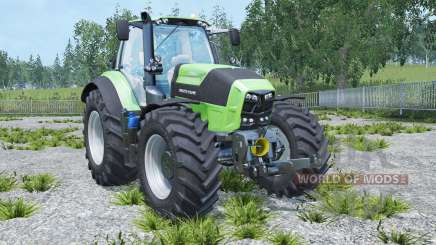 Deutz-Fahr 7250 TTV Agrotron real engine pour Farming Simulator 2015