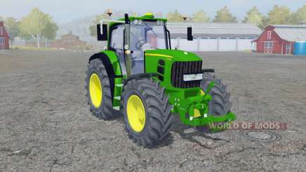 John Deere 7530 Premium wheel weights pour Farming Simulator 2013