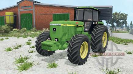 John Deere 4755 wheel options pour Farming Simulator 2015