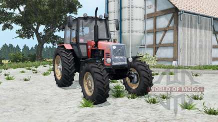 MTZ-1221 Biélorussie soft-couleur rouge pour Farming Simulator 2015