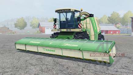 Krone BiG X 1100 pigment green pour Farming Simulator 2013