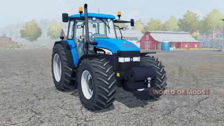 New Holland TM 190 deep sky blue pour Farming Simulator 2013