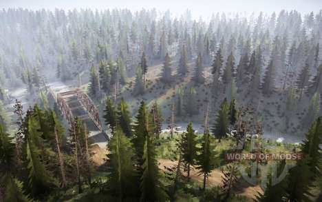 KrAZs test in the forest pour Spintires MudRunner