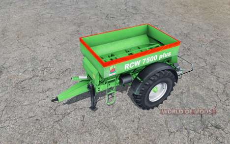 Unia RCW 7500 plus pour Farming Simulator 2013