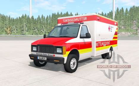 Gavril H-Series German Ambulance pour BeamNG Drive