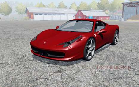 Ferrari 458 Italia pour Farming Simulator 2013