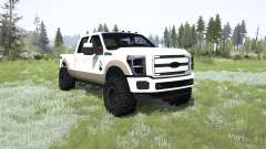 Ford F-350 King Ranch Crew Cab pour MudRunner
