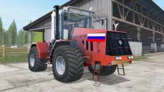 Kirovets K-744R3 couleur rouge pour Farming Simulator 2017